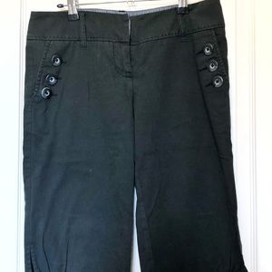 Anthropologie Hei Hei Black Capri Pants